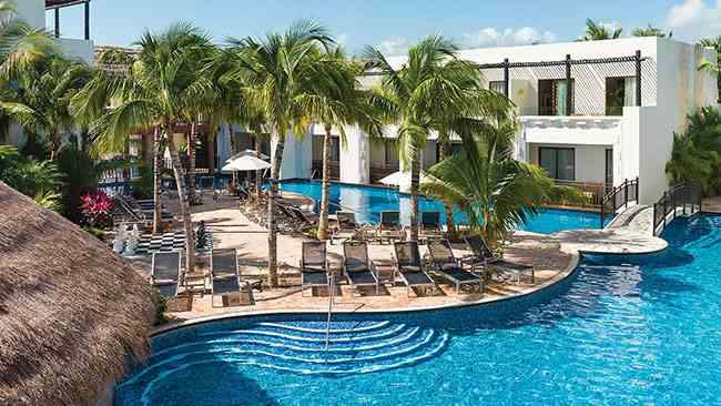 Relaxation at Azul Beach Resort Riviera Maya Pool