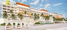 Exterior view of the luxurious Nickelodeon Hotels and Resorts in Riviera Maya