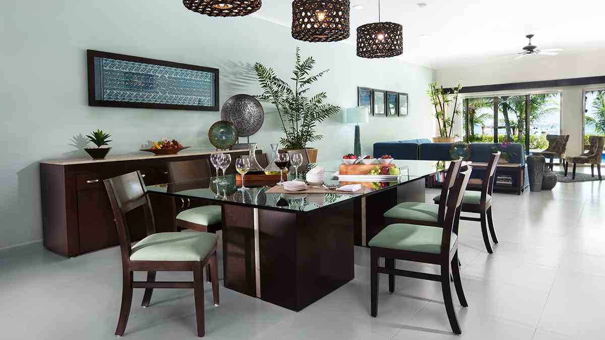 Spacious dining room at the luxury vacation destination | El Dorado Villa Maroma | Riviera Maya