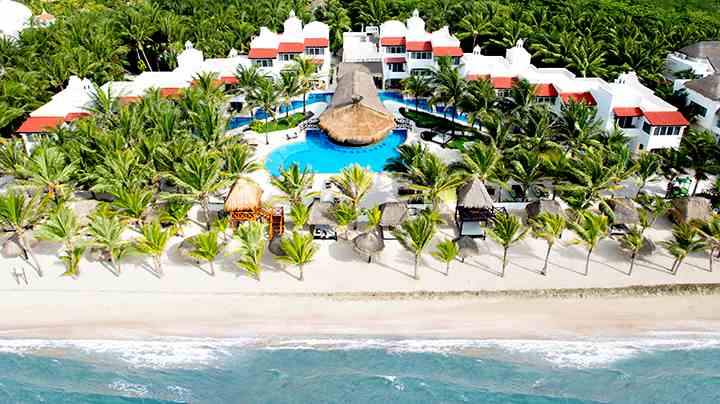 Exterior view of the nudist all inclusive resort | Hidden Beach | Mexico
